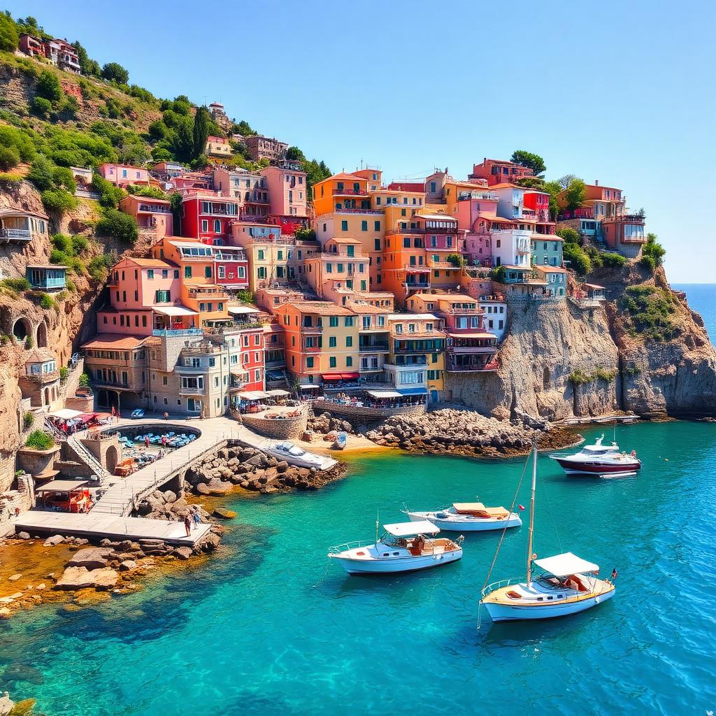 Coastal village